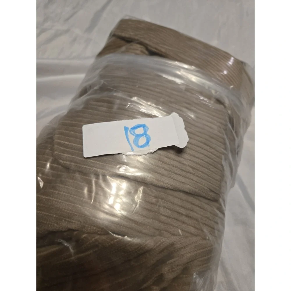 NWT Duke Haband Barrage 42R‎ Corduroy Mens Blazer Suit Jacket Brown Lined Luxe